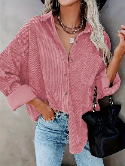 Comfortabel oversized blouse voor vrouwen