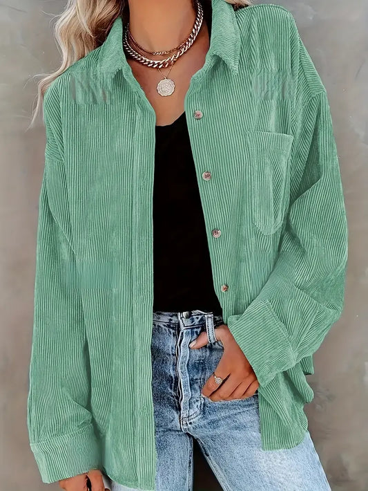 Comfortabel oversized blouse voor vrouwen