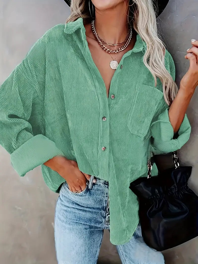 Comfortabel oversized blouse voor vrouwen