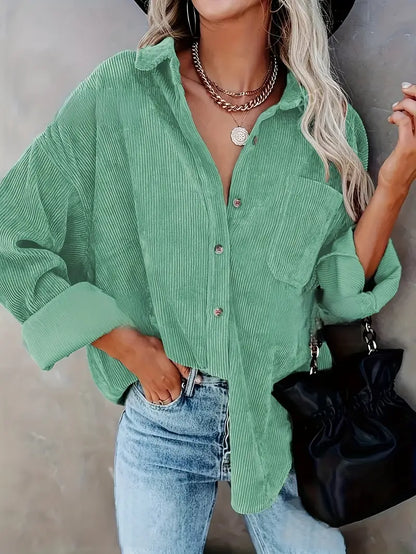 Comfortabel oversized blouse voor vrouwen