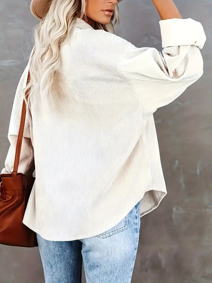 Comfortabel oversized blouse voor vrouwen