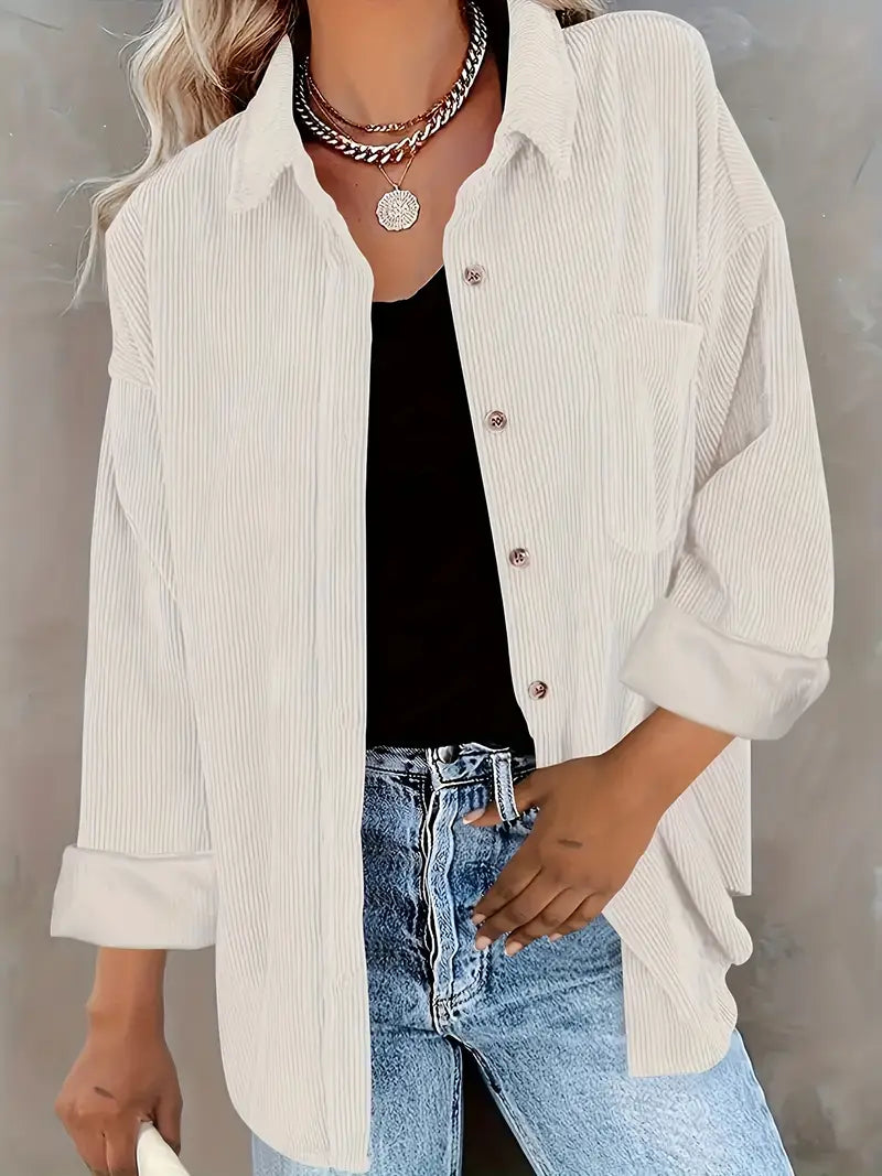 Comfortabel oversized blouse voor vrouwen