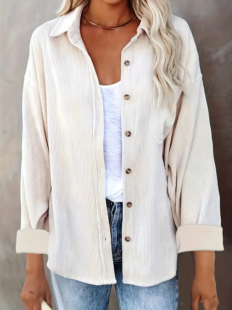 Comfortabel oversized blouse voor vrouwen