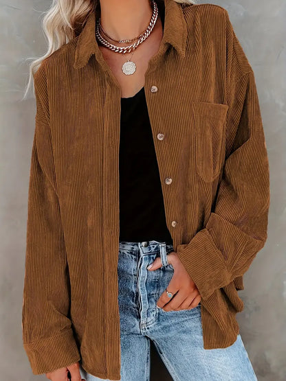 Comfortabel oversized blouse voor vrouwen