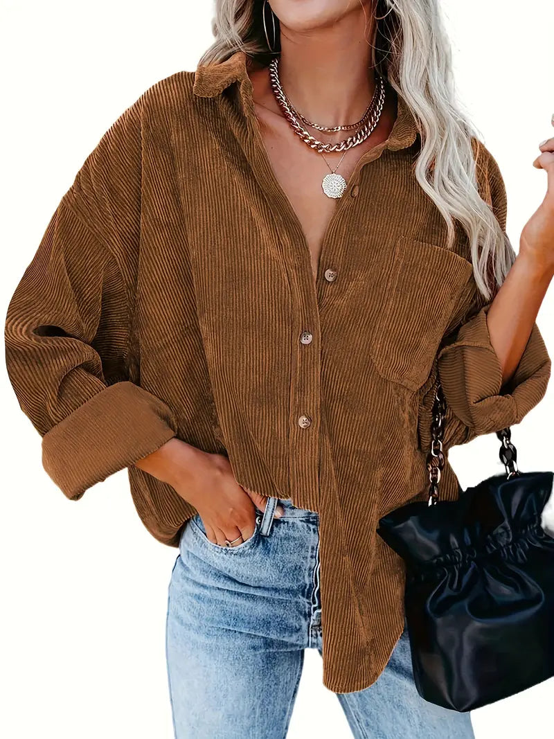Comfortabel oversized blouse voor vrouwen