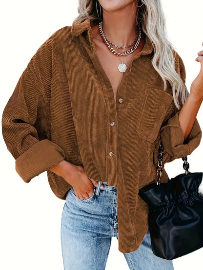 Comfortabel oversized blouse voor vrouwen