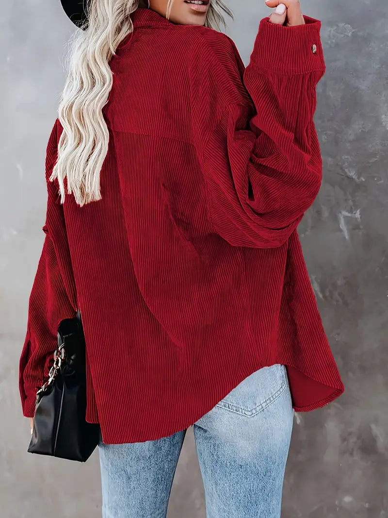 Comfortabel oversized blouse voor vrouwen