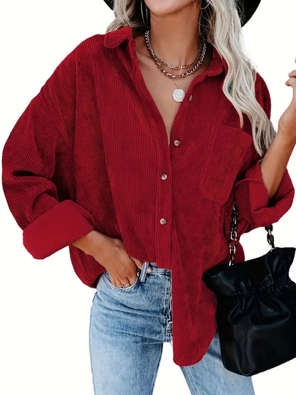 Comfortabel oversized blouse voor vrouwen