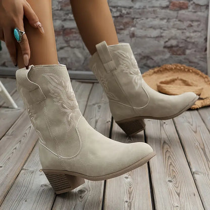 Trendy Elegante Cowboy Dames Laarzen