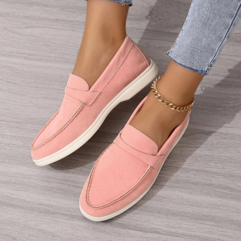 Ailin | Stijlvolle Suède Dames Loafers