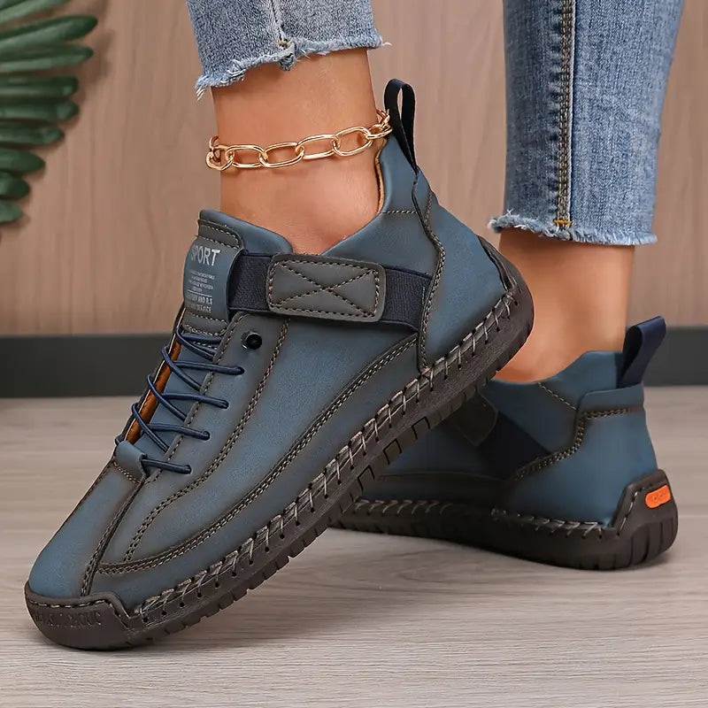 Ergonomische Dames Sneaker met Ademend Design en Comfortzool