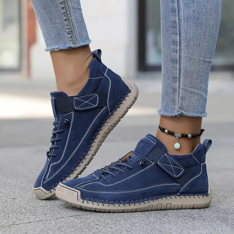 Ergonomische Dames Sneaker met Ademend Design en Comfortzool