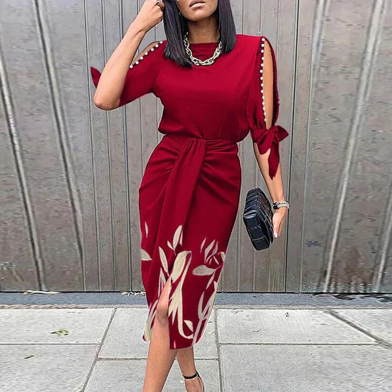 Alegra | Elegante Midi Jurk