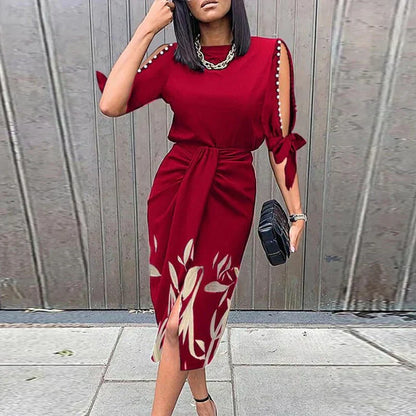 Alegra | Elegante Midi Jurk
