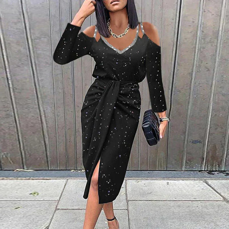 Alegra | Elegante Midi Jurk