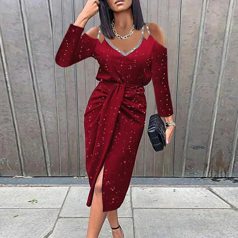 Alegra | Elegante Midi Jurk