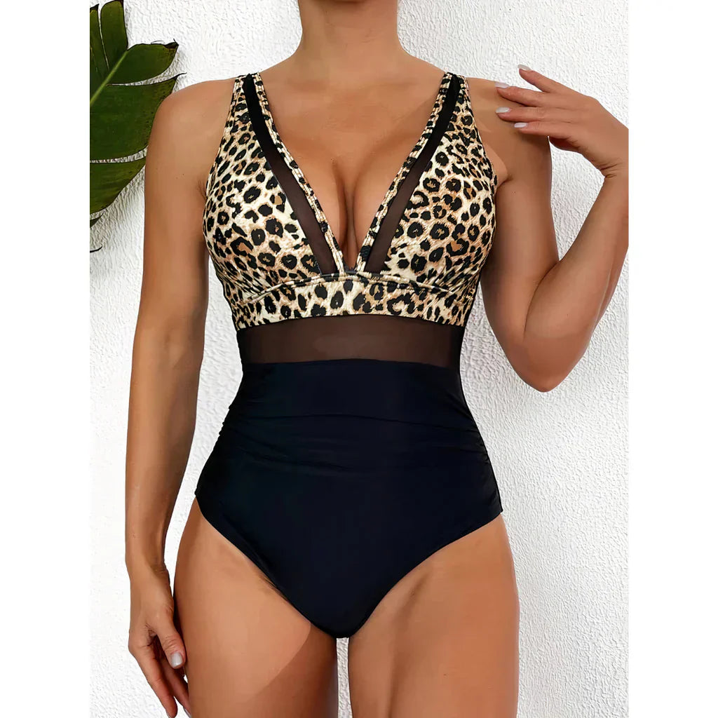 Remi | Plunge Mesh Badpak