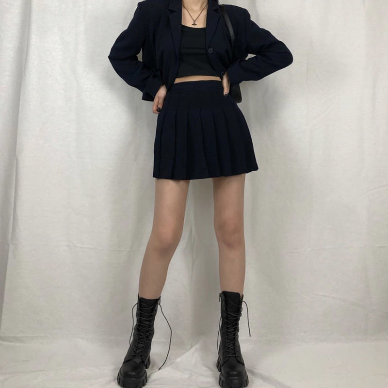 Bottes Combat Tendance pour Femme avec Semelle Épaisse et Lacets