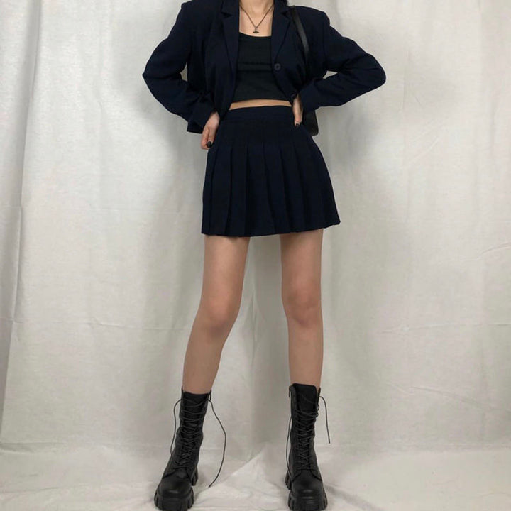 Bottes Combat Tendance pour Femme avec Semelle Épaisse et Lacets
