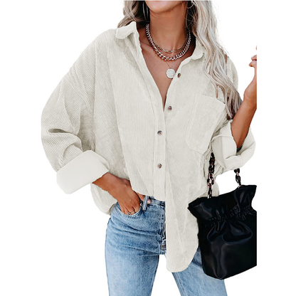Comfortabel oversized blouse voor vrouwen