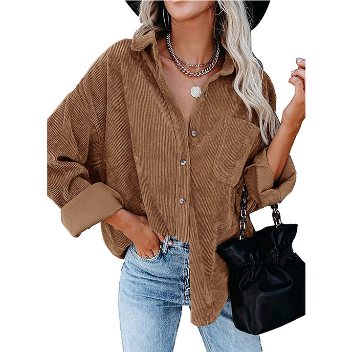 Blouse oversize confortable pour femmes