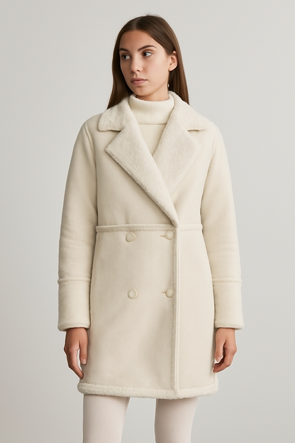 Oversized Warme Dames Fleece Jas met Zachte Voering