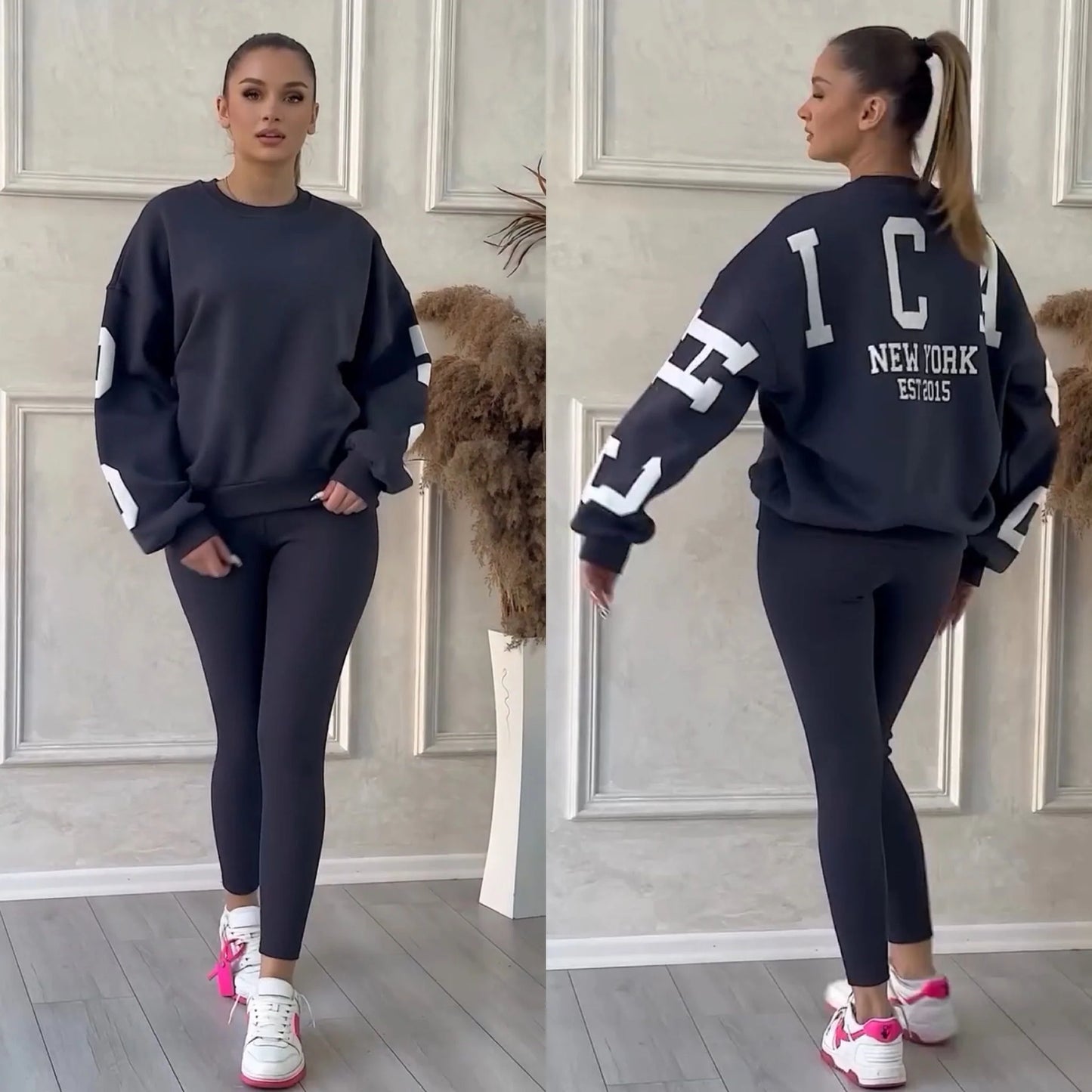 Chicago | Comfy Oversized Sweatsuit
