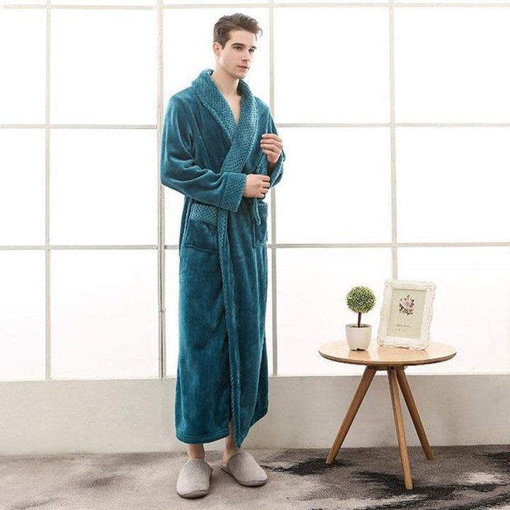 Comfortabele Unisex Teddy Badjas met Riem en Zakken