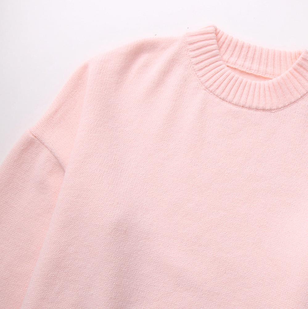 Julia | Trendy Pink Oversized Sweater