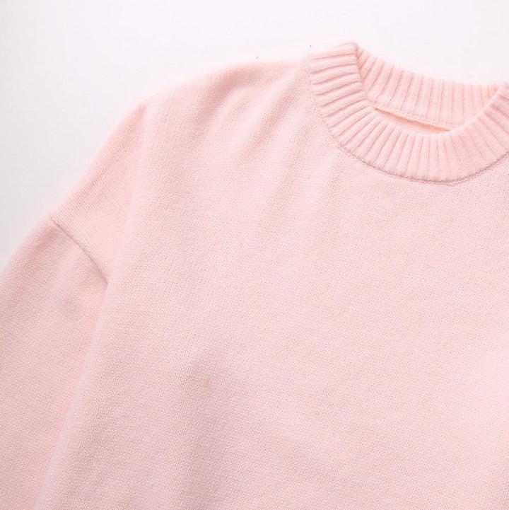 Julia | Trendy Pink Oversized Sweater