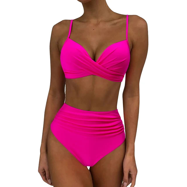 Alina | Zomerse High-Waist Bikini voor Dames