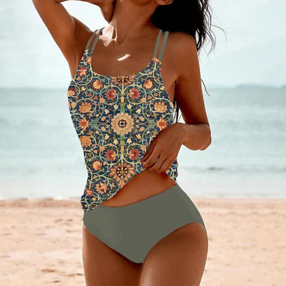 Ruthie | Vrolijk Geprint Zwemoutfit