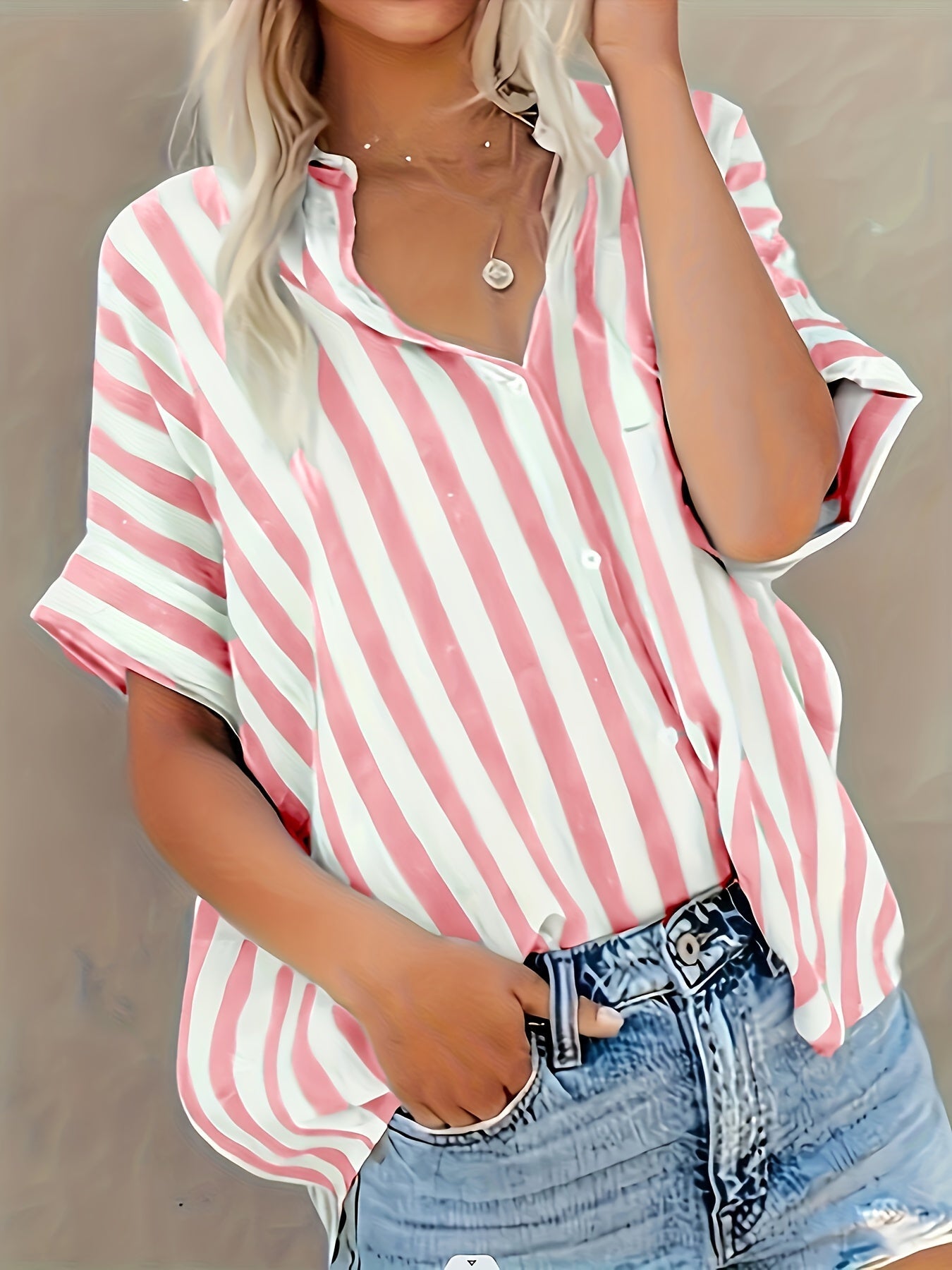 Bency | Zomerse Gestreepte Blouse