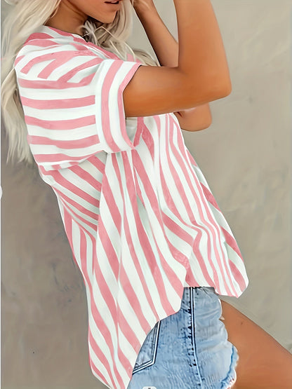 Bency | Zomerse Gestreepte Blouse