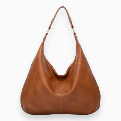 Elegante Leren Dames Schoudertas met Lange Hengsel