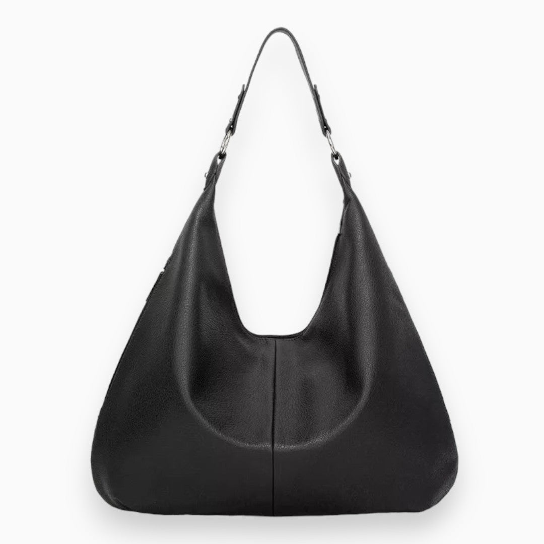 Elegante Leren Dames Schoudertas met Lange Hengsel
