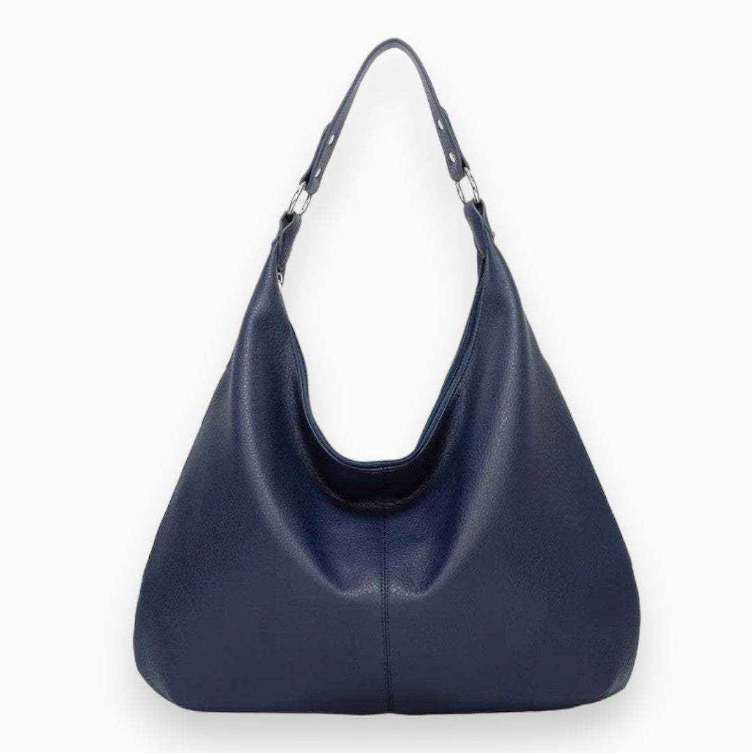 Elegante Leren Dames Schoudertas met Lange Hengsel