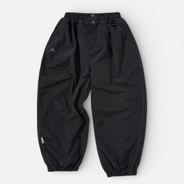Waterafstotende Wijde Dames Skibroek met Elastische Taille en Boorden