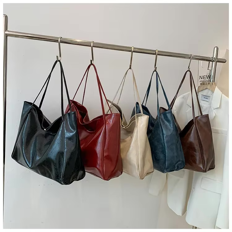 Leora | Sac shopper spacieux de luxe à bandoulière