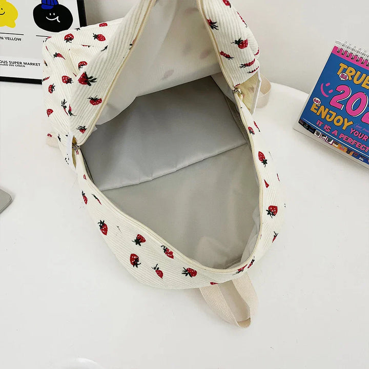 Genni | Sac à dos avec imprimé fraise