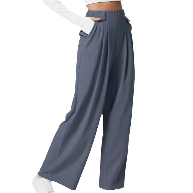 Noelle | Pantalon large plissé élégant pour femme