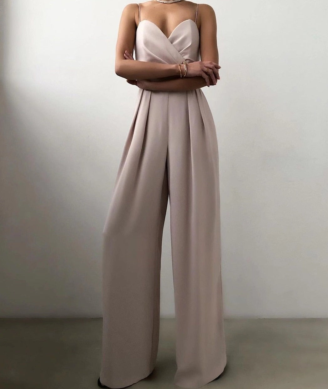 Bethy | Elegante Spaghettiband Jumpsuit