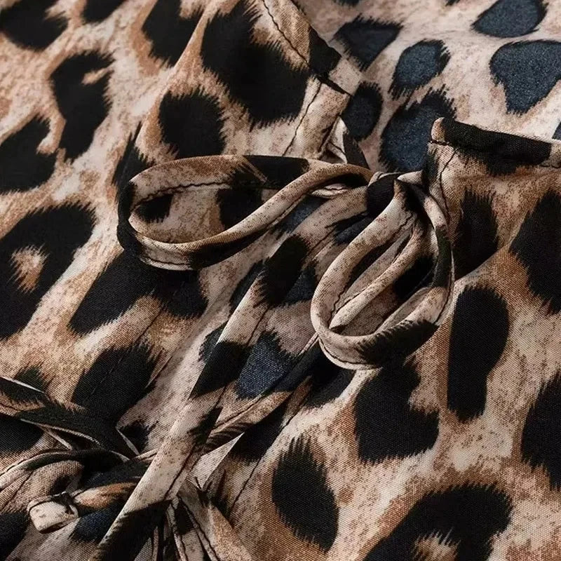 Allegra | Pofmouwen Top met Strikdetail voor Dames
