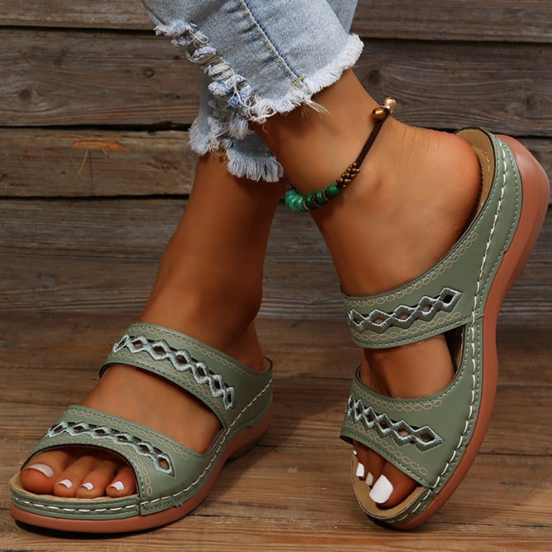 Joline- Stijlvolle Orthopedische Comfortsandalen
