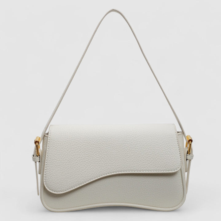 Luxury Women's Premium Vegan Leather Shoulder Bag with Flap Closure