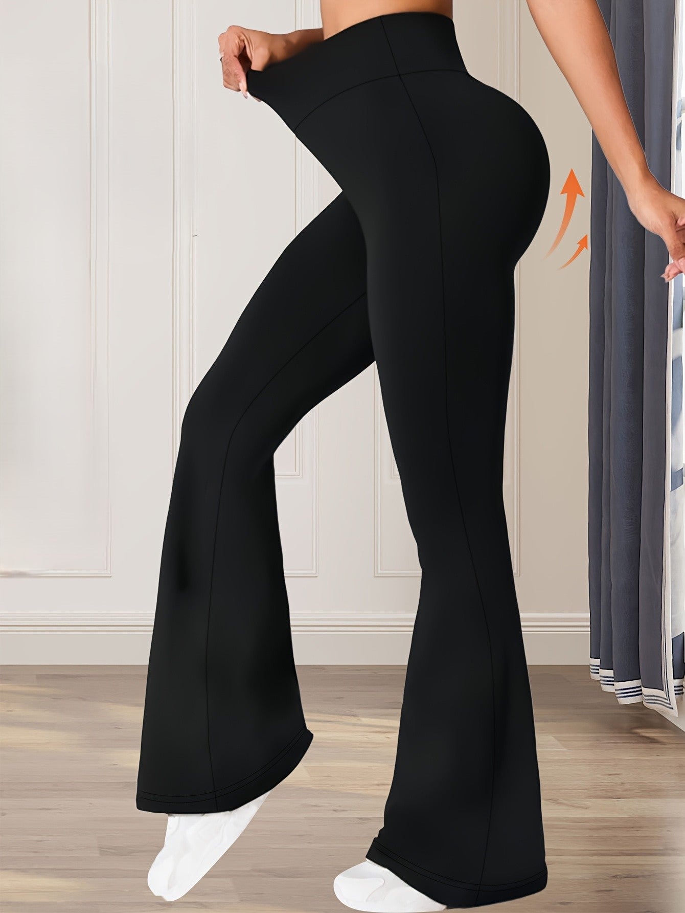 Henrika | Flared Legging met Hoge Taille