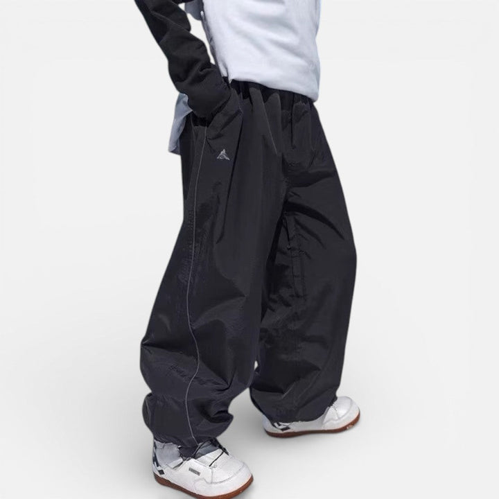 Waterafstotende Wijde Dames Skibroek met Elastische Taille en Boorden