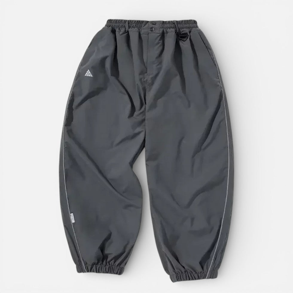 Waterafstotende Wijde Dames Skibroek met Elastische Taille en Boorden