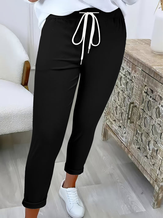 Irena | Comfortabele Joggingbroek met Striksluiting