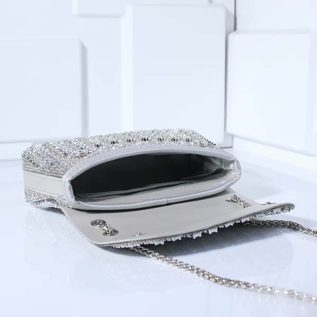 Tadea | Statement Schoudertas met Strass Mozaïek